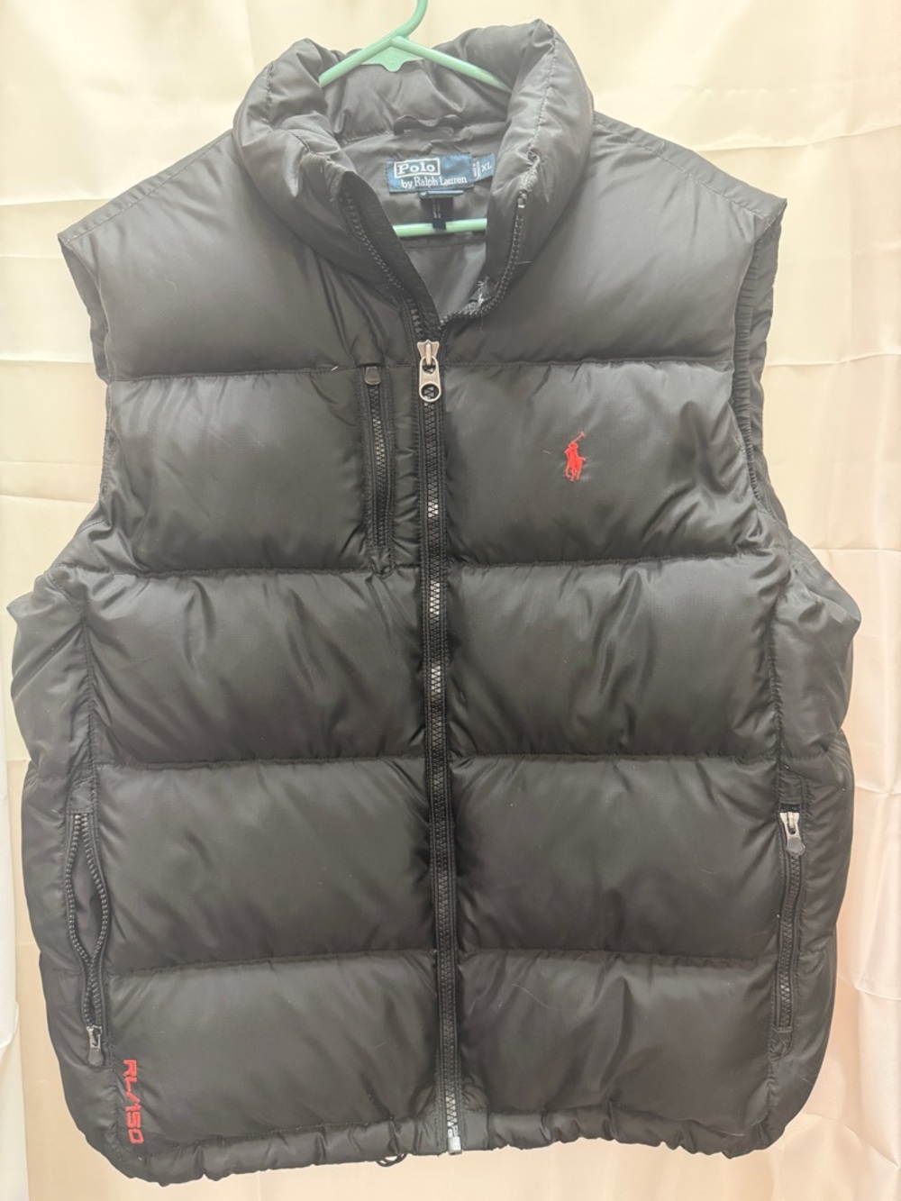 Polo Ralph Lauren Puffer Vest  vintage Polo Ralph Lauren RL/150 Down Puffer Vest
